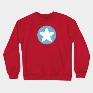 white northern star Crewneck Sweatshirt